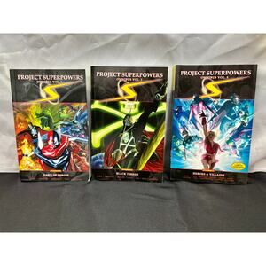 Dynamite Comics Project Superpowers Omnibus Volumes 1, 2, & 3, Complete Set